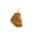 Orange Citrine Cluster Pendant